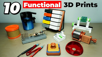 10 Functional 3D Prints!