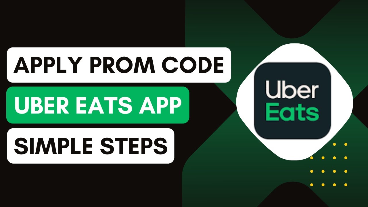 How To Apply Promo Codes On Uber Eats ! - YouTube