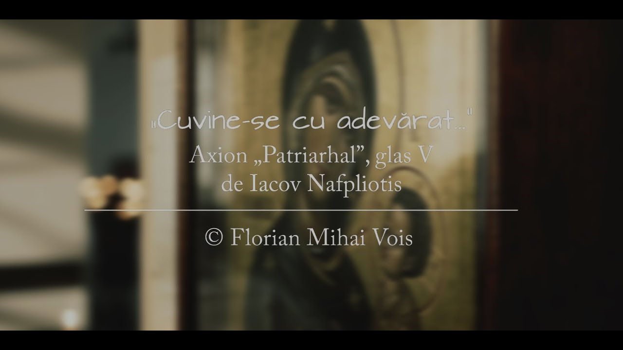 Axion Patriarhal, glas 5, de Iacov Nafpliotis - Byzantine Chant