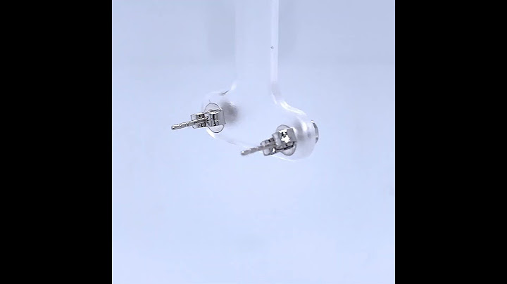 Brillant Ohrstecker 0,20ct TW/IF Weißgold 585 Solitär Ohrringe