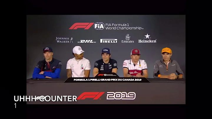 How many times can Lance Stroll say Uhhhh in a minute and a half?
