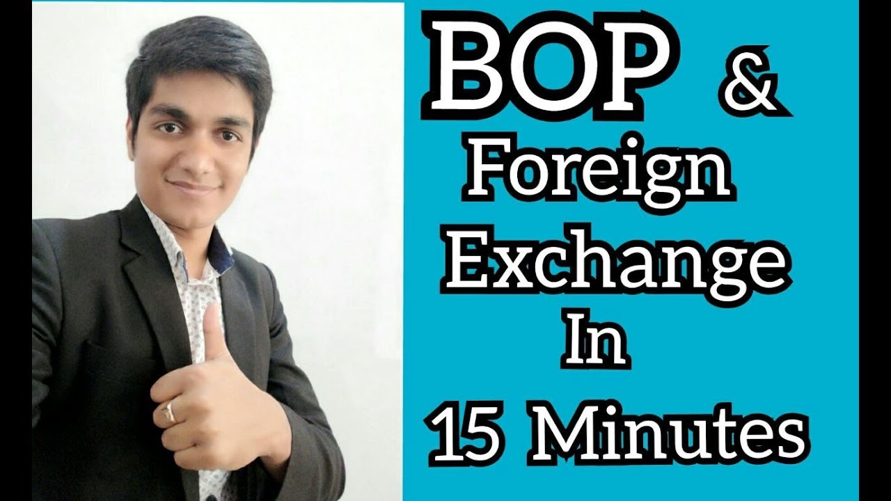 Balance of payment and foreign exchange class 12 macro economics cbse ...