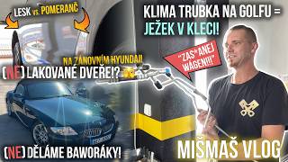 Dvojí Problemwagen 🔧 Stříkající Peugeot 🔧 Trubka klimatizace je HOROR 🔧 Miš Maš vlog_186