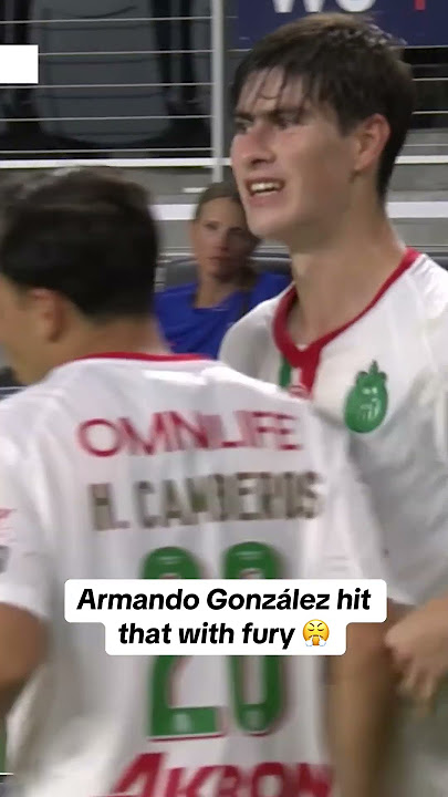 González with the winner as Chivas beat FC Cincinnati 2-1 🙌