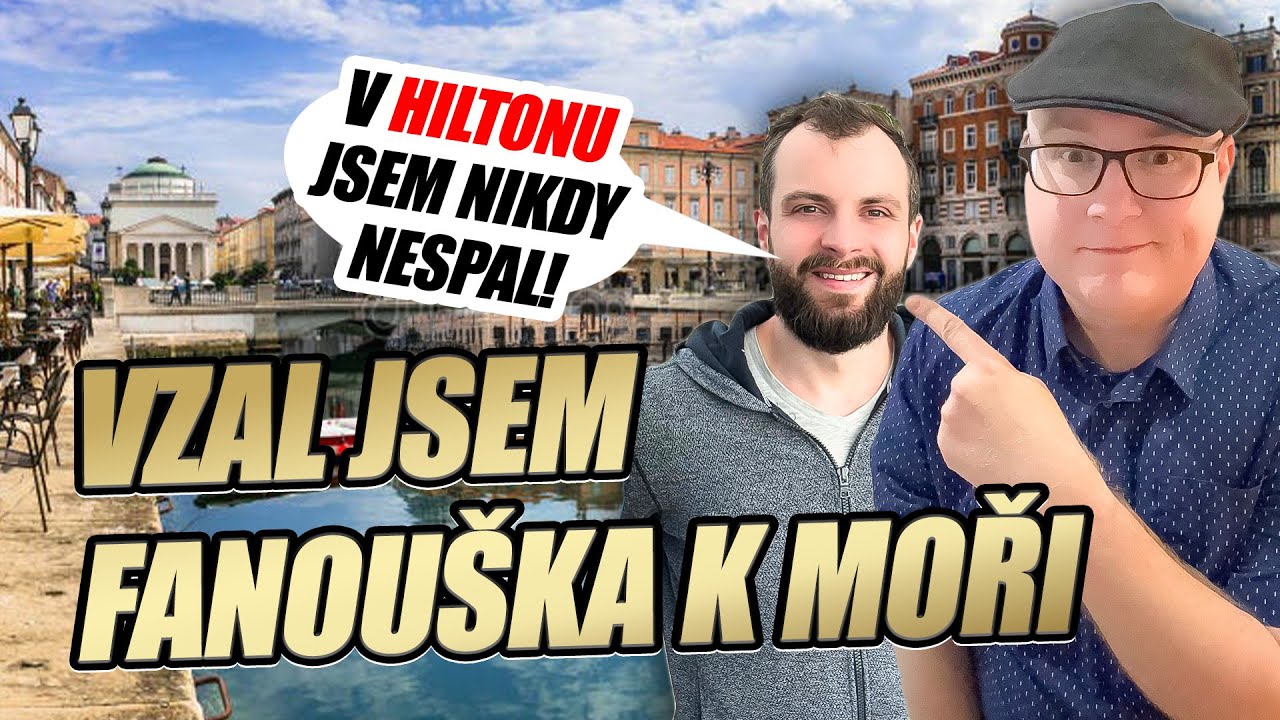 Jíme, spíme a pijeme v Terstu 🇮🇹 | Konečně díl s divákem Honzou 🥳
