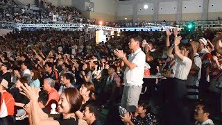 ラグビーＷ杯で日本の勝利に沸くファンゾーン「スカイホール豊田」