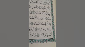 سورة النبأ 27 _ 29 #القرآن_الكريم #سورة_النبأ #محسن_کردستانی