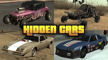 Unique & Rare Vehicles in GTA San Andreas [Part 1]
