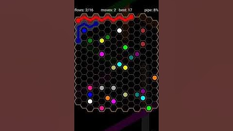 How To Solve Flow Free Hexes Premium 14x14 Mania Level 108 Board Walk Through Solution Walkthrough