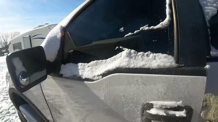 A little snow removal on a cold day