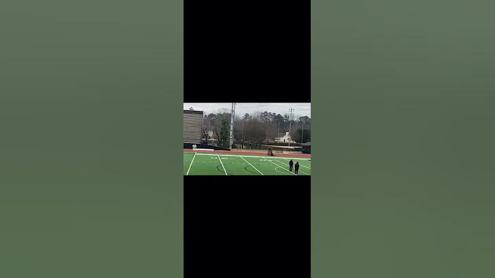 Samuel Johnston punting a 43 yard 4.0 ball at Kohl...