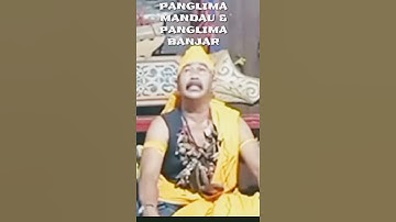 PANGLIMA MANDAU PODCAST X PANGLIMA BANJAR  #shorts