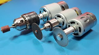 unboxing drill chuck and dc motor RS550 & RS540 screenshot 5