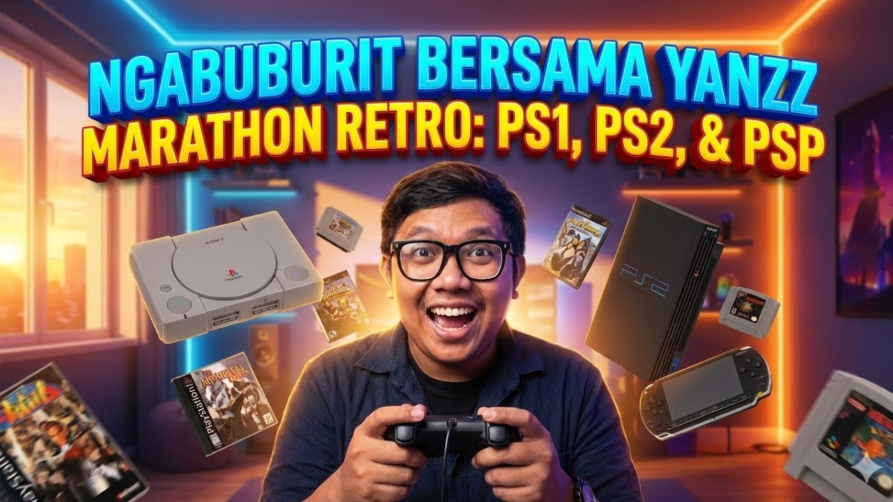 [●LIVE] NGABUBURIT BERSAMA YANZZ | GAME JADUL & NOSTALGIA | ALL PSONE GAME TODAY.