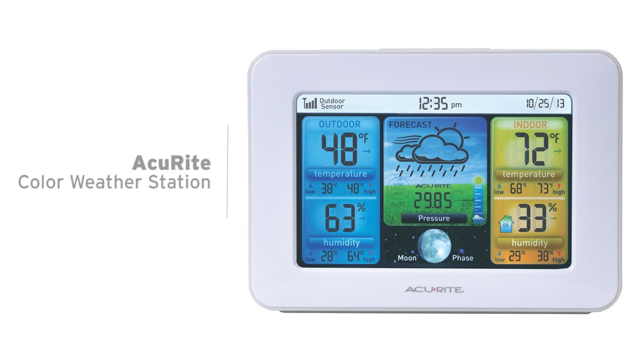 AcuRite Digital Weather Station with Wireless Outdoor Sensor in the Digital Weather  Stations department at