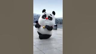 Panda goyang lucu ala blackpink....