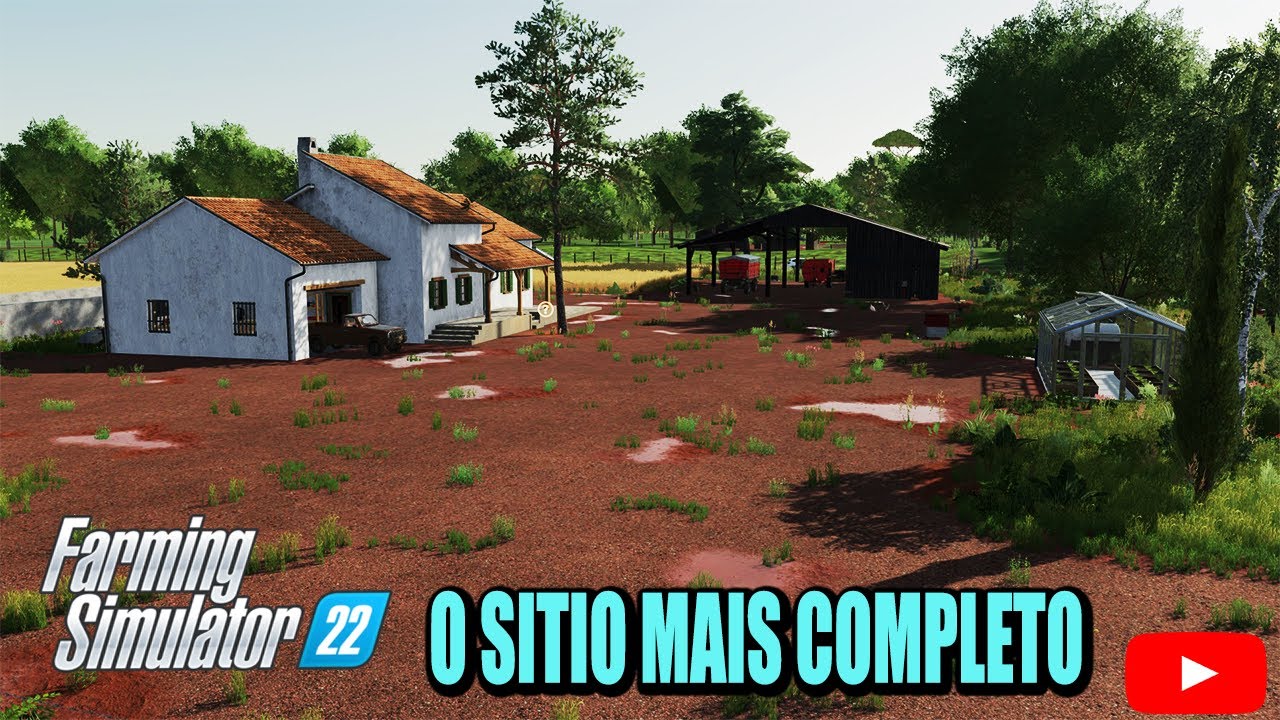Experimente a vida rural no Brasil com o novo mapa Sitio Sucuri do Farming Simulator 22 