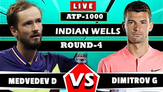 🔴LIVE: Medvedev D VS Dimitrov G  | BNP Paribas Open Indian Wells 2024 | AO tennis gameplay | TAG screenshot 2