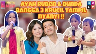 INSTAMOP I AYAH RUBEN DAN BUNDA BANGGA !! 3 KRUCIL TAMPIL NYANYII