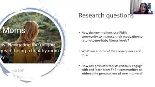 An exploration of Fitbit “New Moms community” as an emergent space for online biosociality.