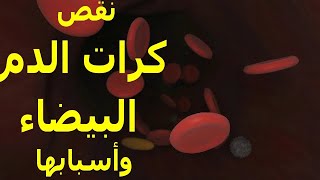 نقص كريات الدم البيضاء | أسبابها | طرق زيادتها