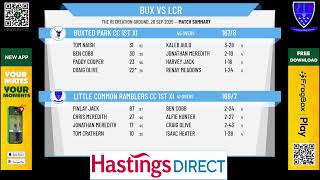 Buxted Park CC 1st XI v Little Common Ramblers CC 1st XI