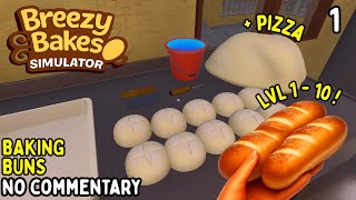 Breezy Bakes Simulator Gameplay 🍕 Super Cozy Longplay 🥖 No Commentary screenshot 5