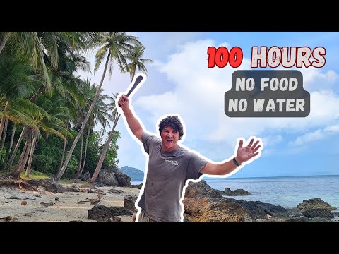 I SURVIVED 100 Hours on a DESERTED ISLAND | NO FOOD NO WATER | Survival Challenge | Ep.2