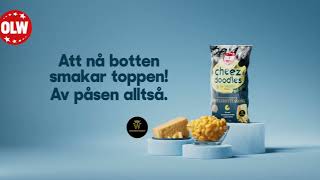 Olw Cheez Doodles Deluxe Västerbottensost - Att Nå Botten Smakar Toppen Av Påsen Alltså.