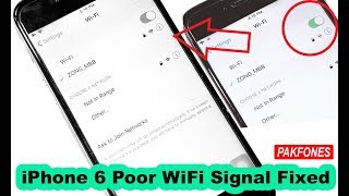 Iphone 6 poor wifi signal can be fixed easily if you are lucky like in
this case the antina connector was missing due to technician made
mistake dur...