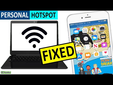 Laptop to iPhone Hotspot not working Fixed - iPhone Hotspot not working