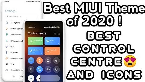 Best MiUi Theme of 2020 ! || Best Control Centre Theme😍 || Most premium Theme for MiUi