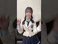 編み込み下ろし好きになった🫶🏻 #制服 #衣装 #NMB48 #瓶野神音 #Zion #じおん 2023.03.26