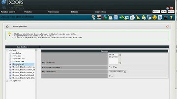 xoops 2.5 alpha 2 y modulo content capitulo 3