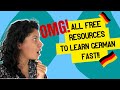 🇩🇪 10 Free Things To Do To Learn German FAST for beginners 🇩🇪 | Lingoda marathon review