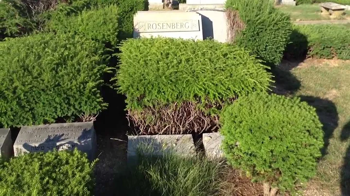Julius & Ethel Rosenberg gravesite at Wellwood Cem...