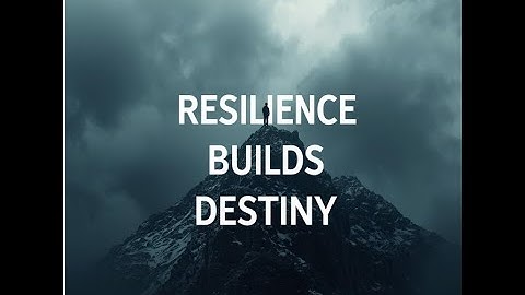 “Resilience The Unbreakable Path to Success  Motivational Speech on Discipline & Consistency”