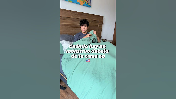 Cuando ay un Mostró abajo de la cama 😅 ustedes creen en mostros ?