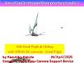 Ornithopter サーボ駆動翼竜型羽ばたき機 SFORhamphorhynchus93-3 30g : 62th Good Flight & Gliding with 10W4A DCc