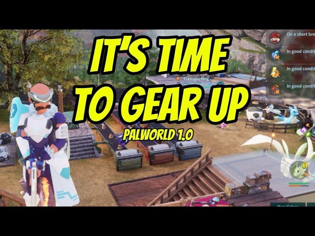 Palworld 1.0 LIVE! Crafting NEW Gear & Taking on Bosses | Episode 7