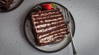 Chocolate honey cake
