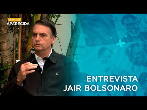 Eleições 2018: entrevista com o candidato Jair Bolsonaro na TV Aparecida