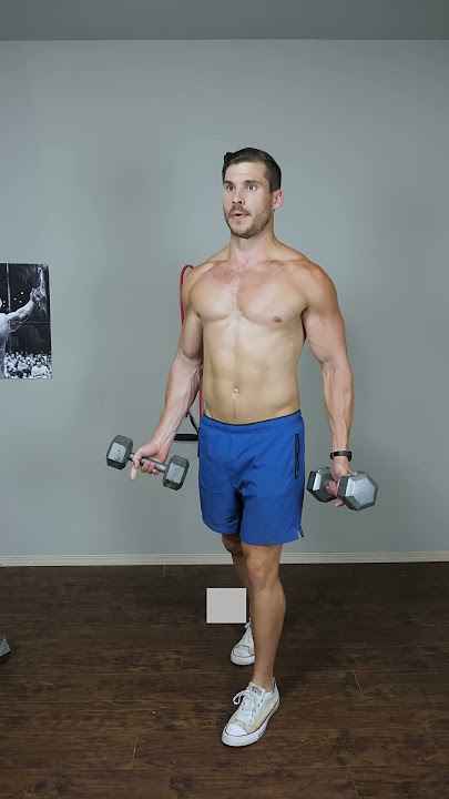 Quick Home Chest Workout for Beginners! (Using Dumbbells)