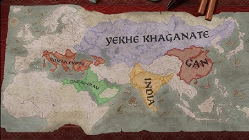 CK3 Timelapse but all Hegemonies exist at start