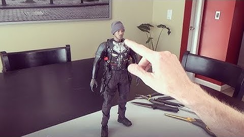 Sully Talks Kitbashes with his 1/6 scale Custom Punisher Action Figure