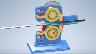 Mechanisms of cutting sheet  Mechanical Mechanisms  Mechanical Principles  ميكانيزمات حركية