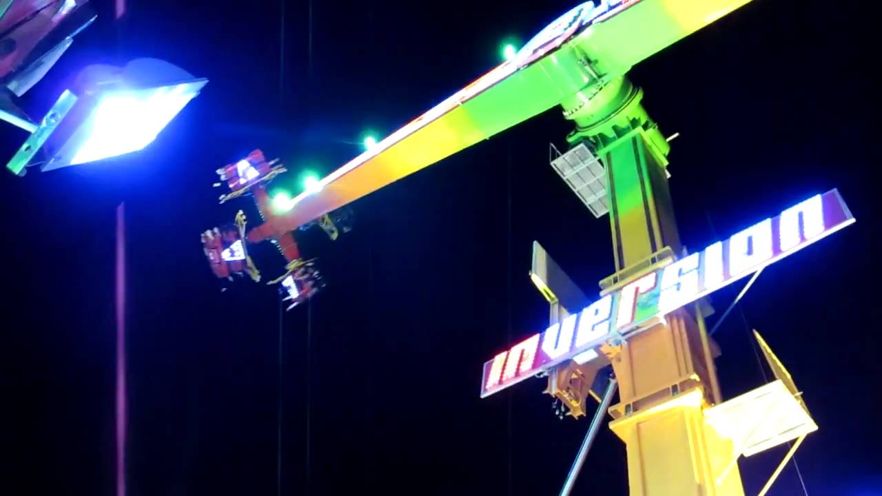 Inversion 24 Ride Inversion xxl on floor ride - YouTube