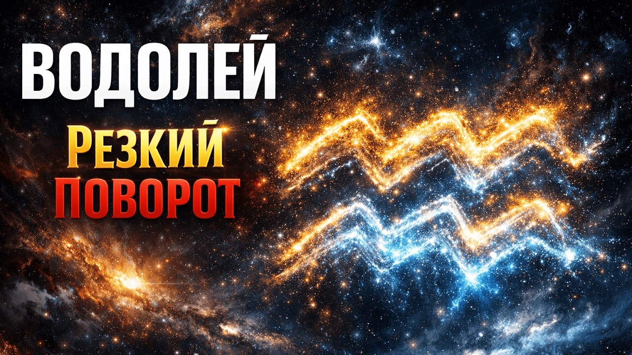 ♒ ВОДОЛЕЙ: ГОТОВЬСЯ К РЕЗКОМУ ПОВОРОТУ 28 ФЕВРАЛЯ ♒ Жизнь Движется в Лучшую Сторону | Поворот Судьбы