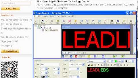 Led Sign Programming Software Tutorial