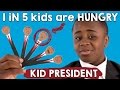 Kid President's 2016 campaign is all about ending child hunger.